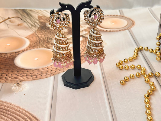 Zareen Lilac Jhumka