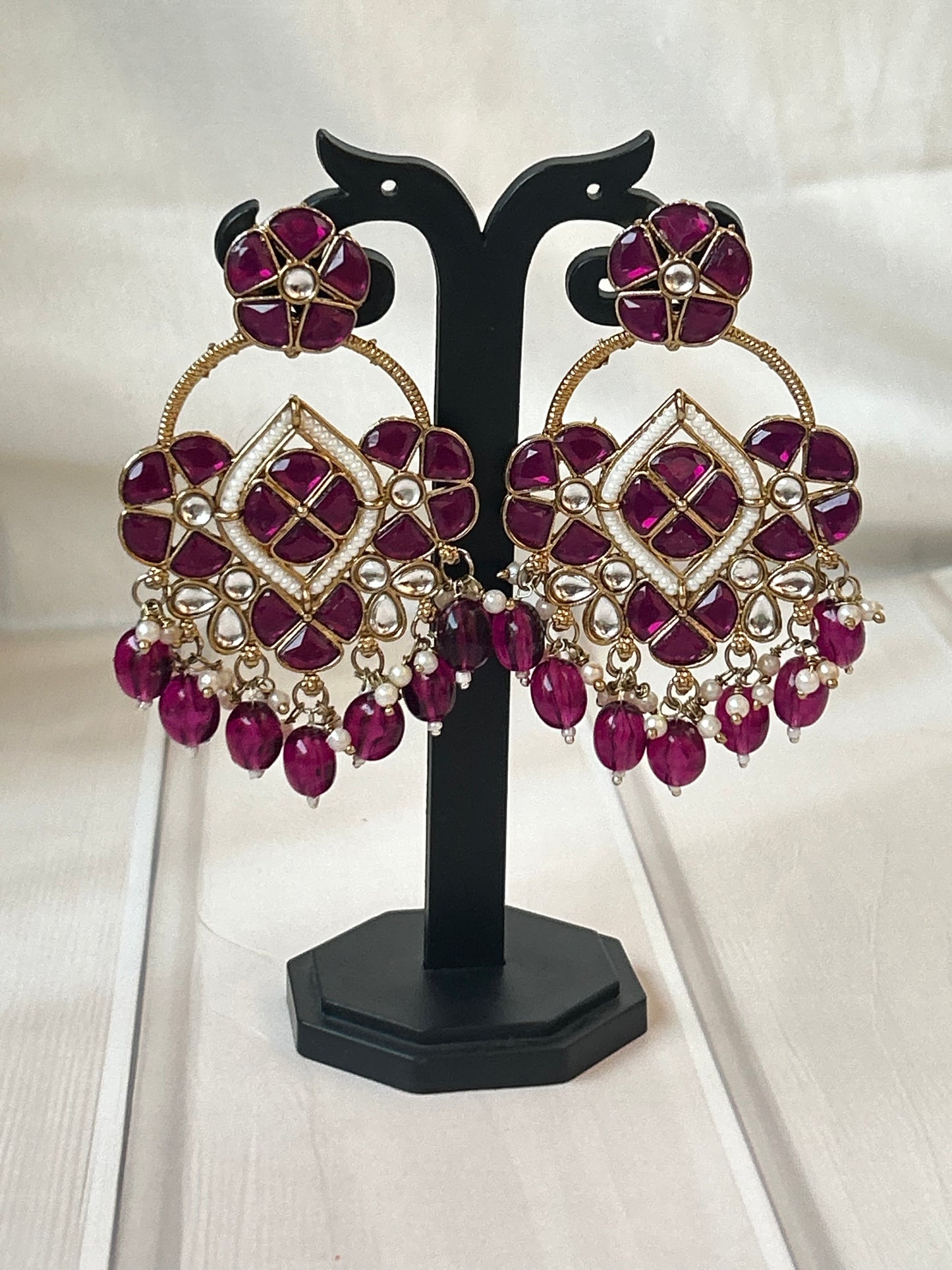 Sitara Rani pink chandbalis