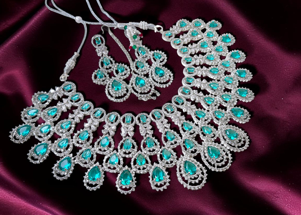 Ananya Aqua Necklace