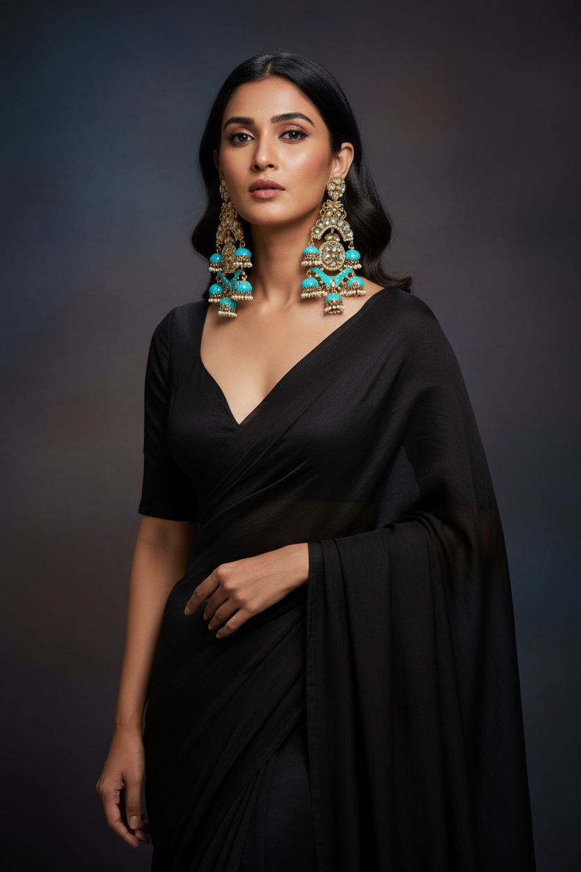 Bani Blue chandbalis