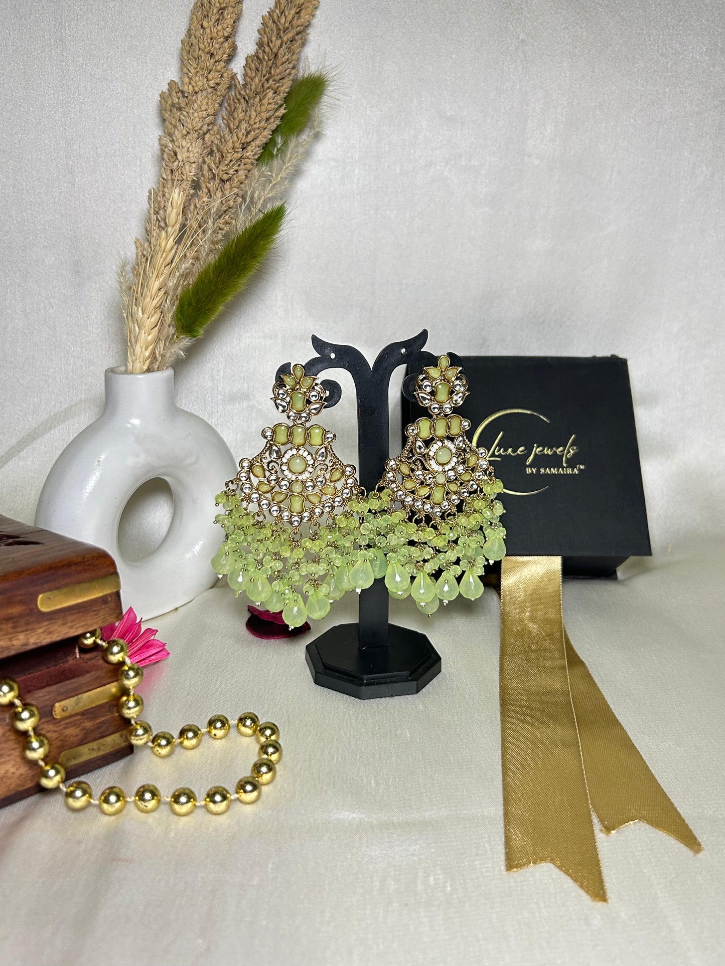 Arushi Green chandbali
