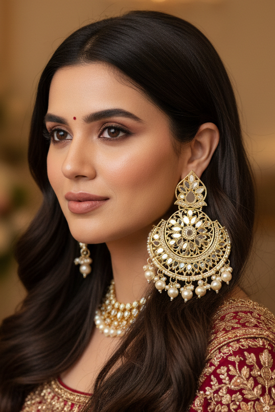 Ivory Ria chandbali