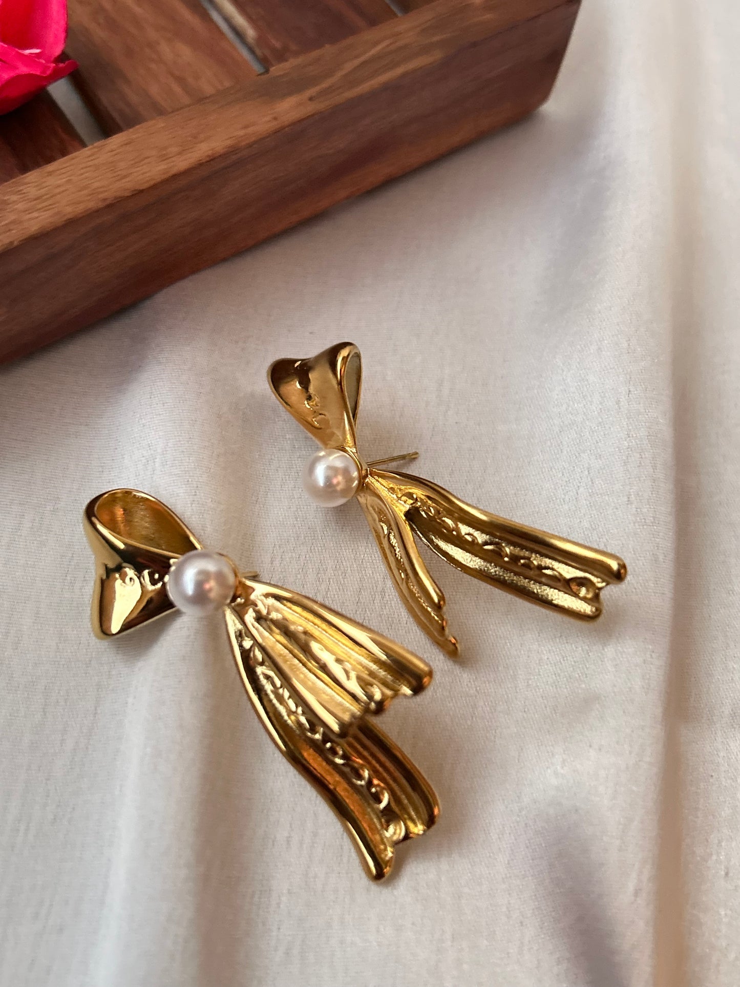 Bow Glow Earrings