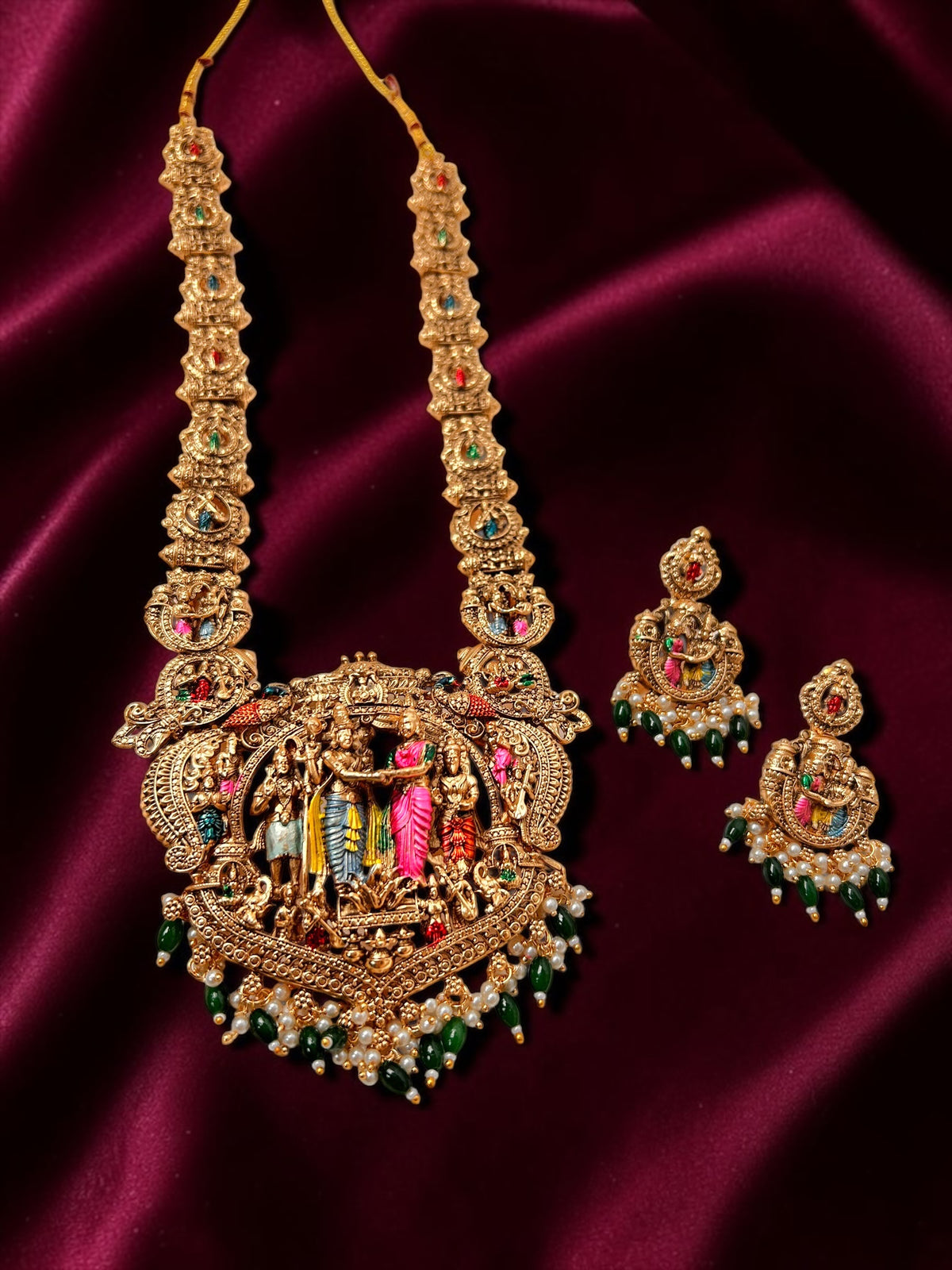 Divine Heritage Temple Necklace set