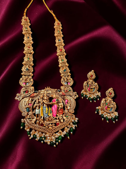 Divine Heritage Temple Necklace set