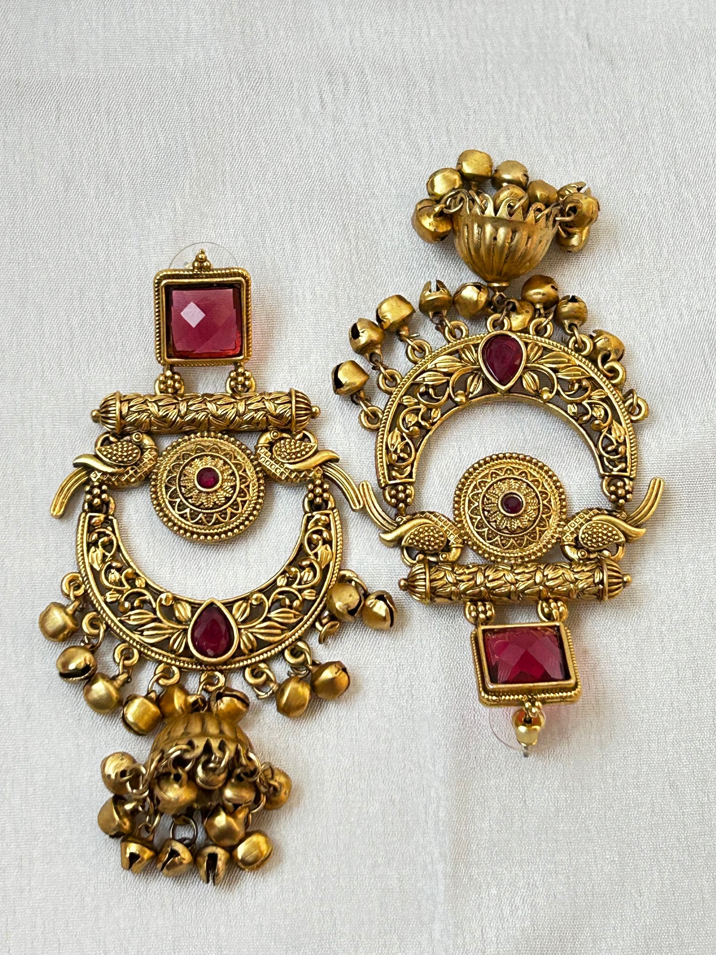 Matte Gold Ruby  Majesty