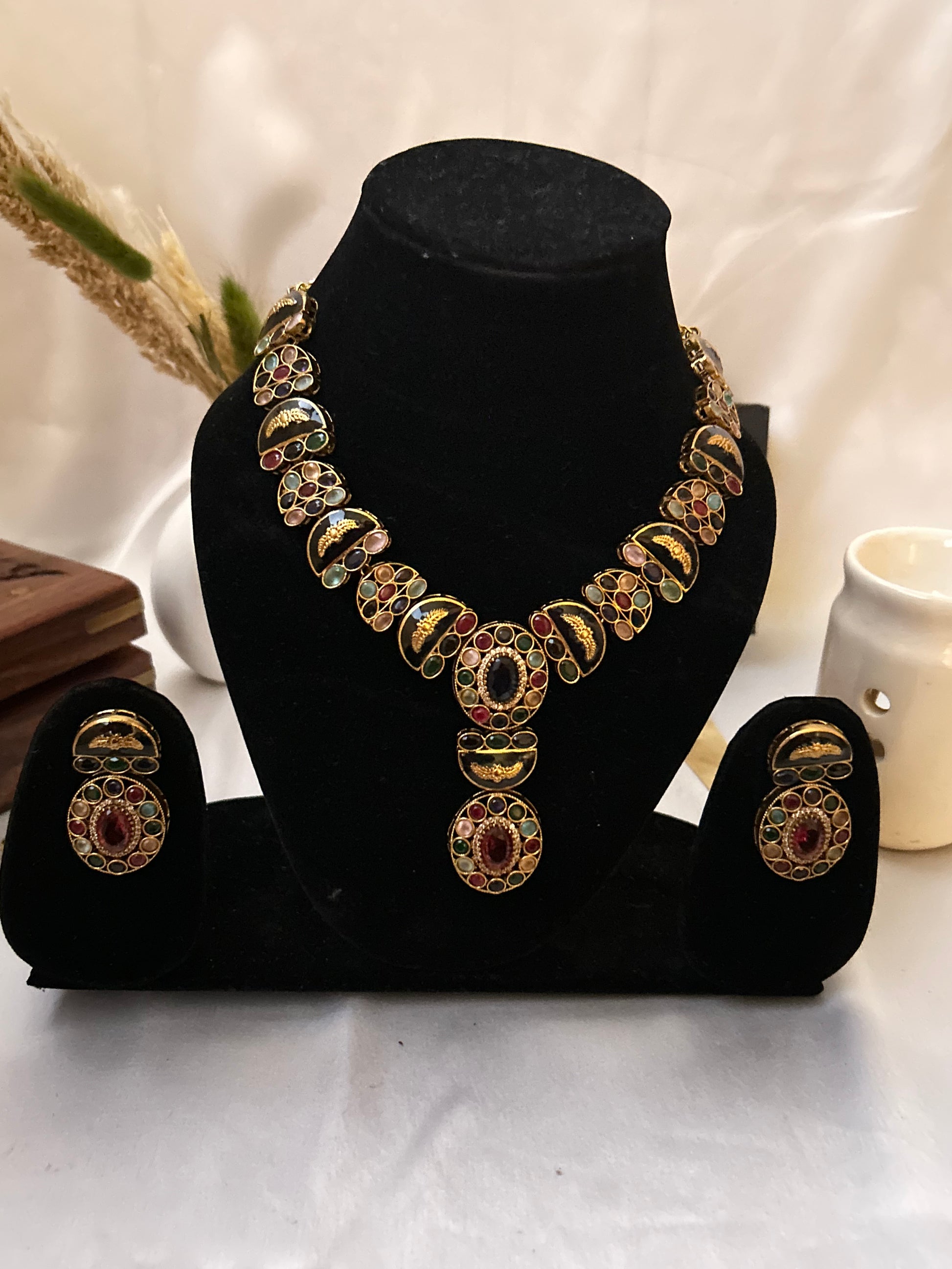 multi necklaceset