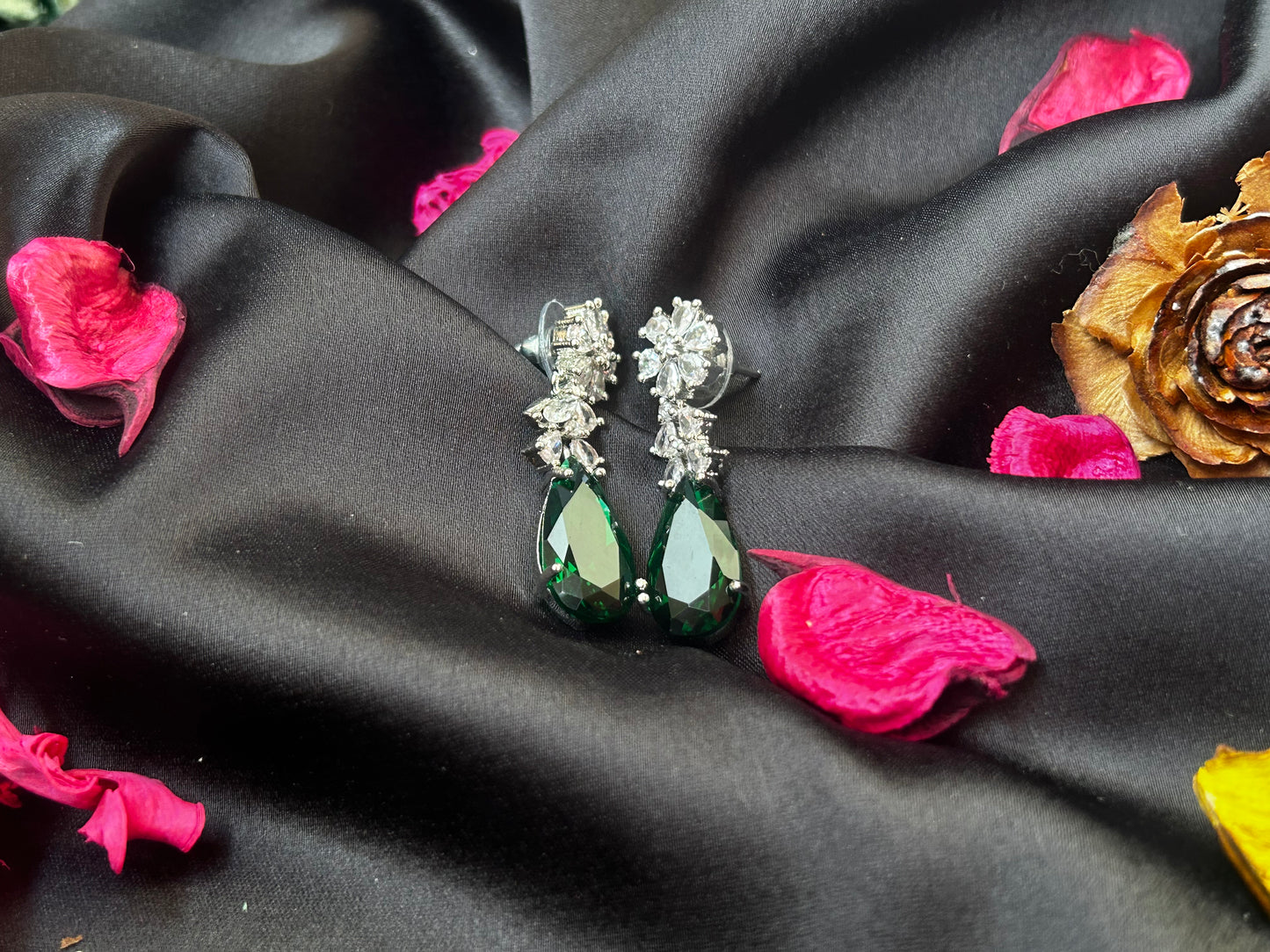 Akanksha Emerald Earings