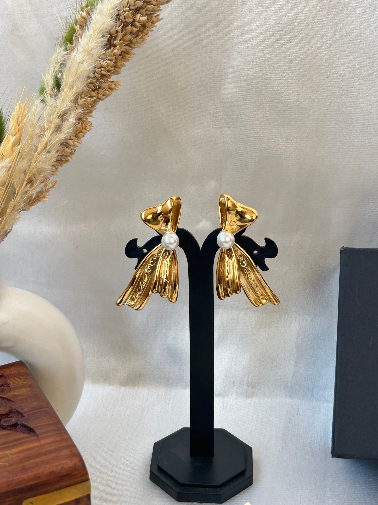 Bow Glow Earrings