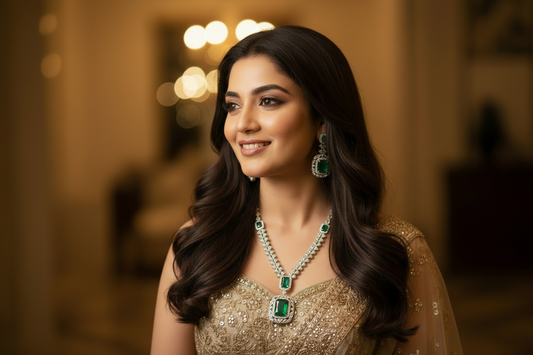 Layla Emerald necklace