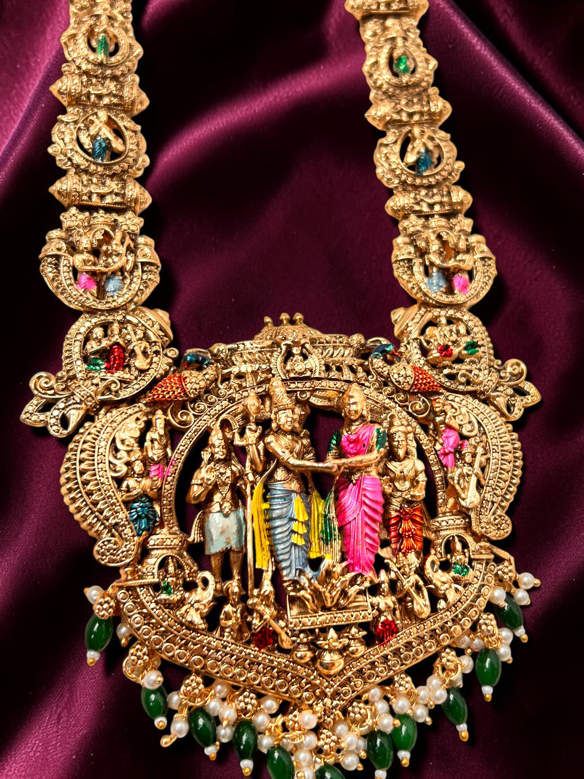 Divine Heritage Temple Necklace set