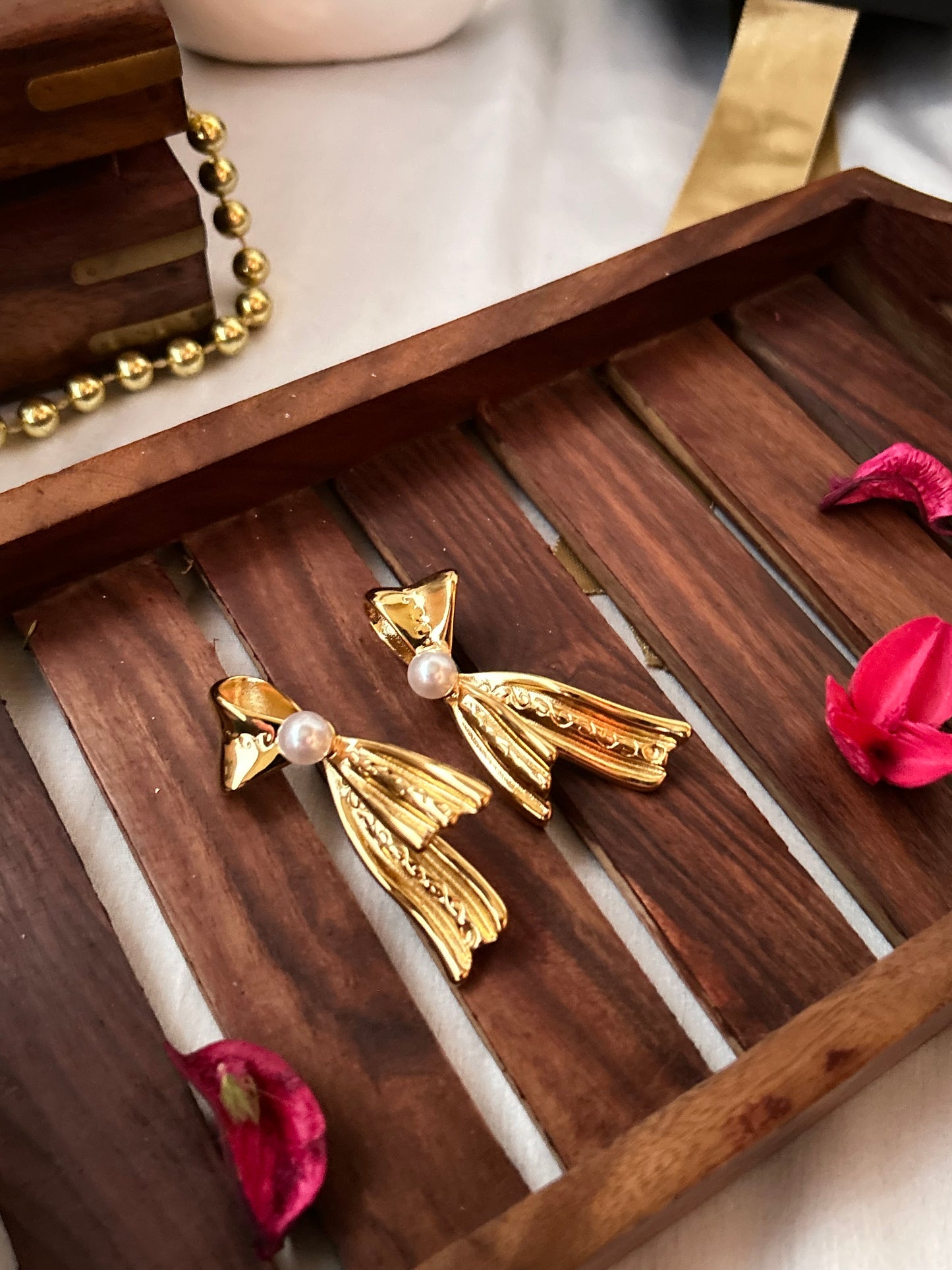 Bow Glow Earrings