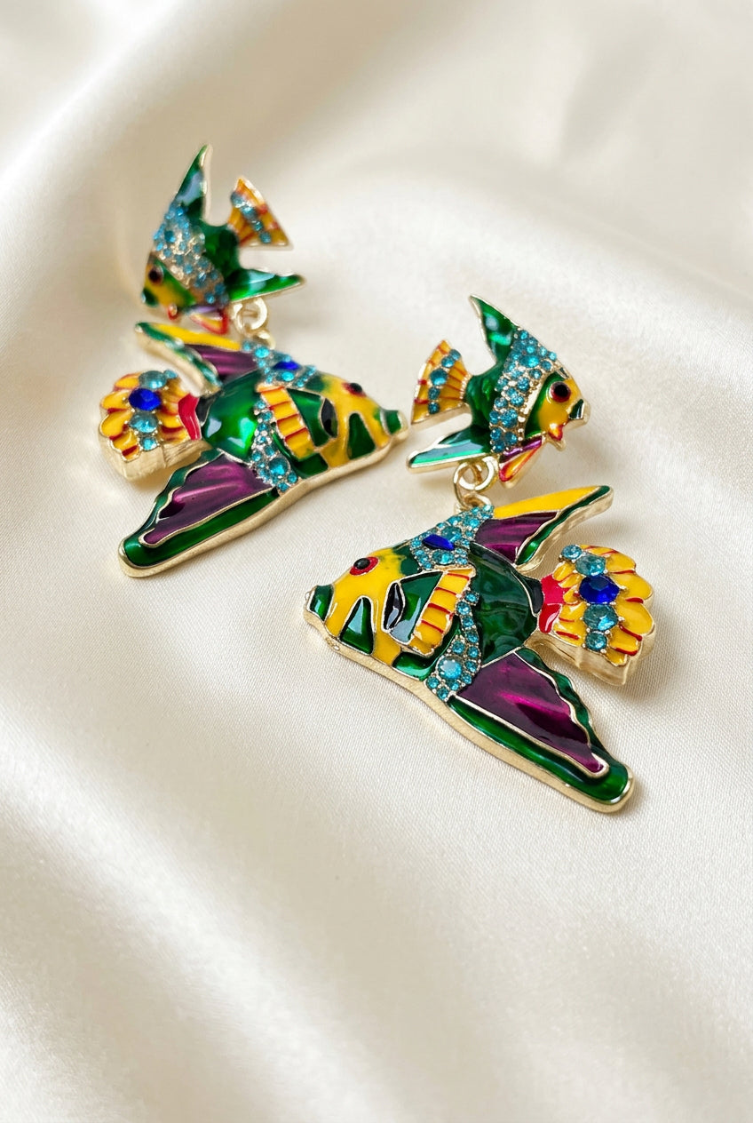 Funky Fish Earrings