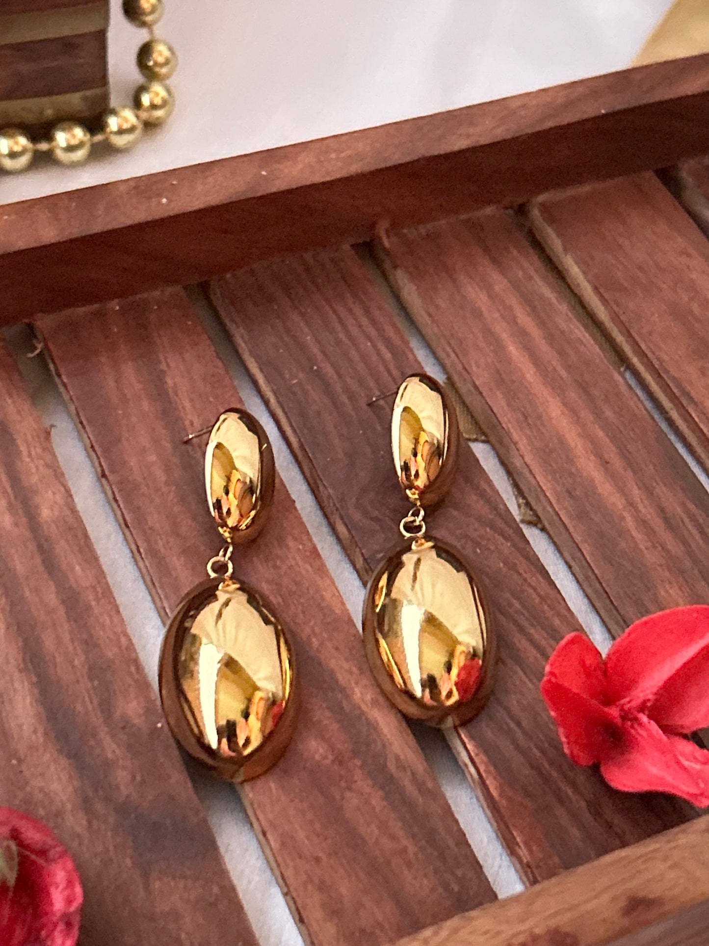 Opulent Oval Drops