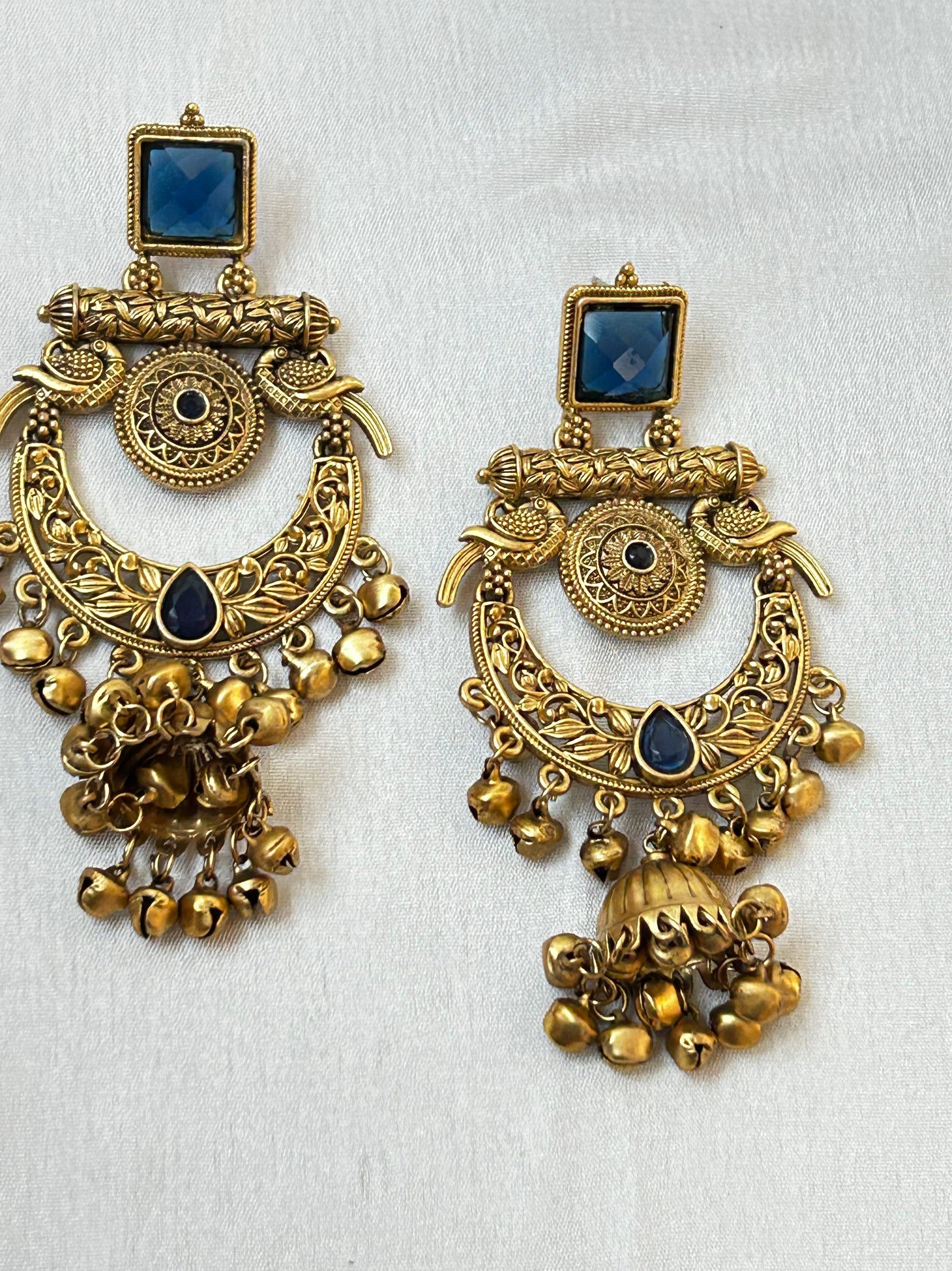 Matte Gold Royal blue  Majesty