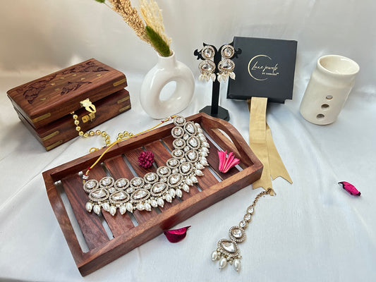 Shanvi polki necklace