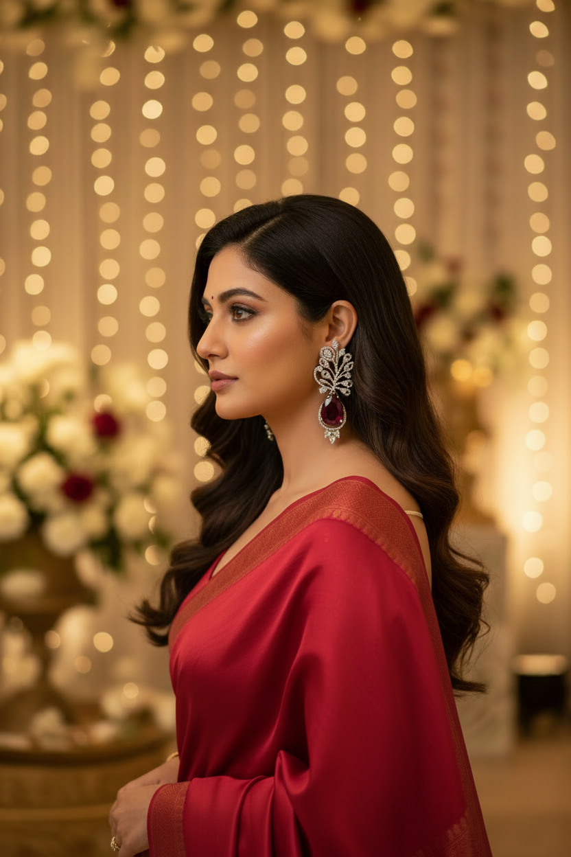 Innaya Ruby Earing