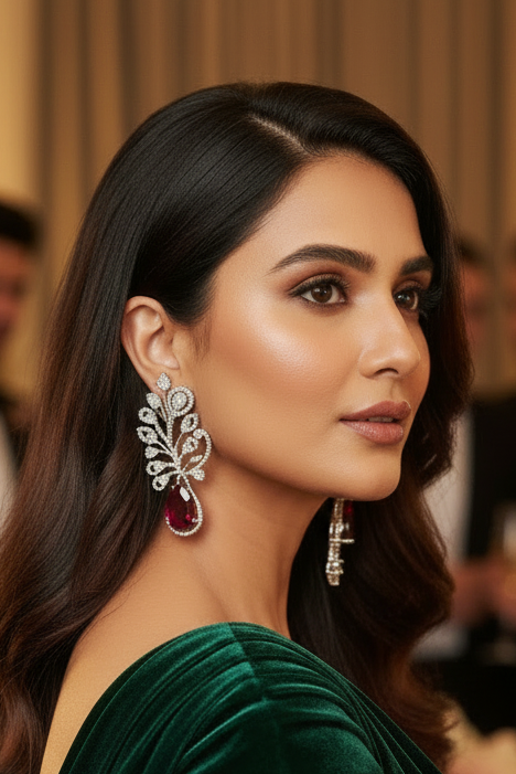 Innaya Ruby Earing