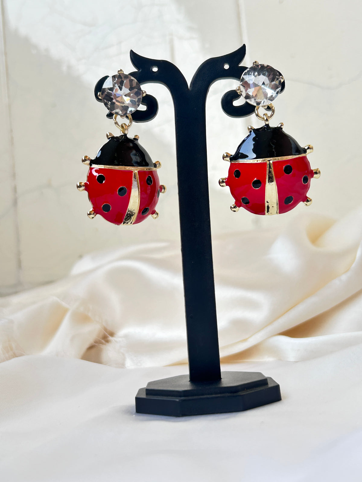LadyBug Earrings