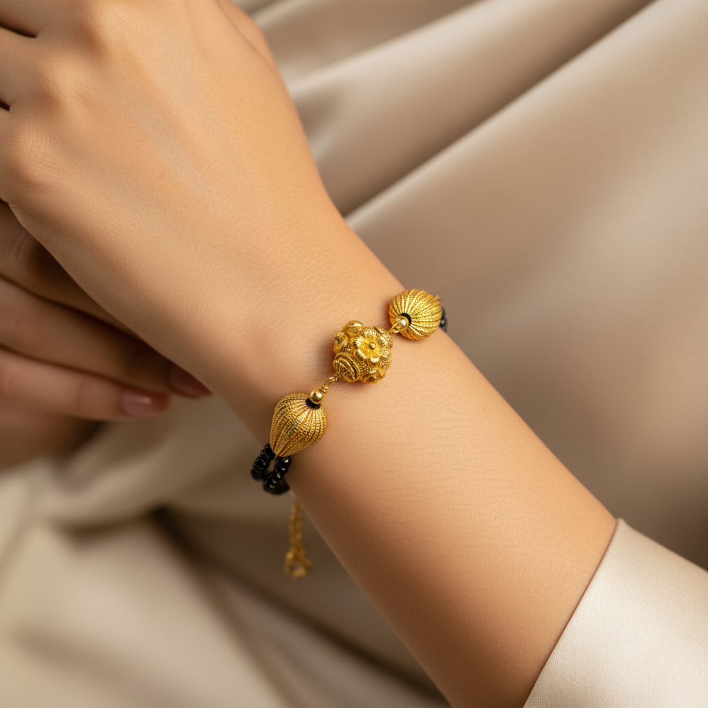 Aira Hand Mangalsutra Bracelet