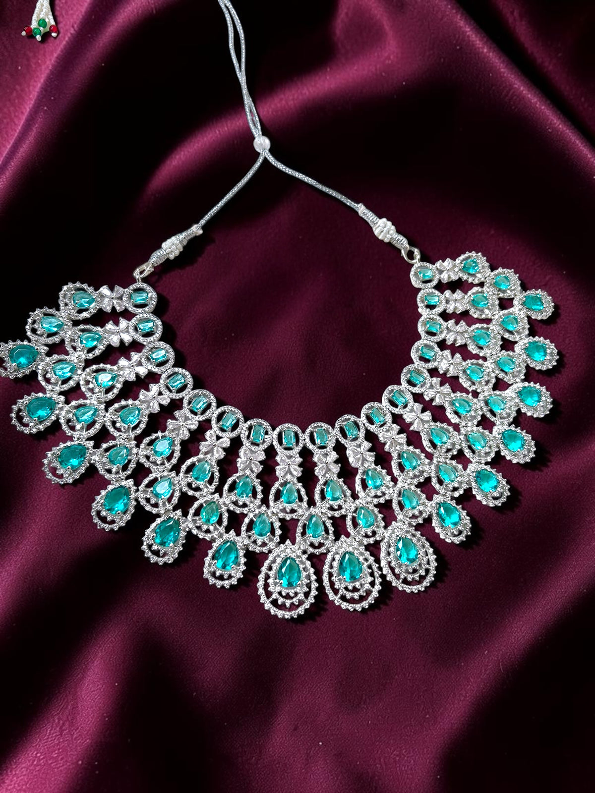 Ananya Aqua Necklace
