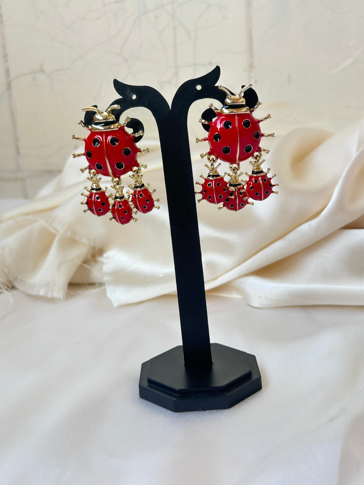 LadyBug  Earrings