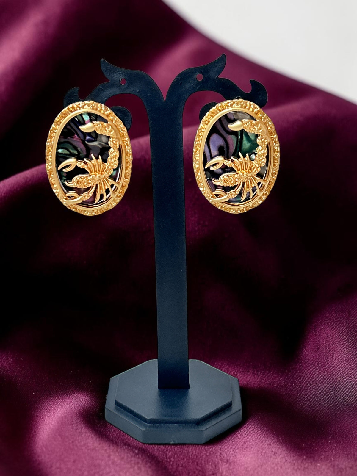 Golden scorpion Earrings
