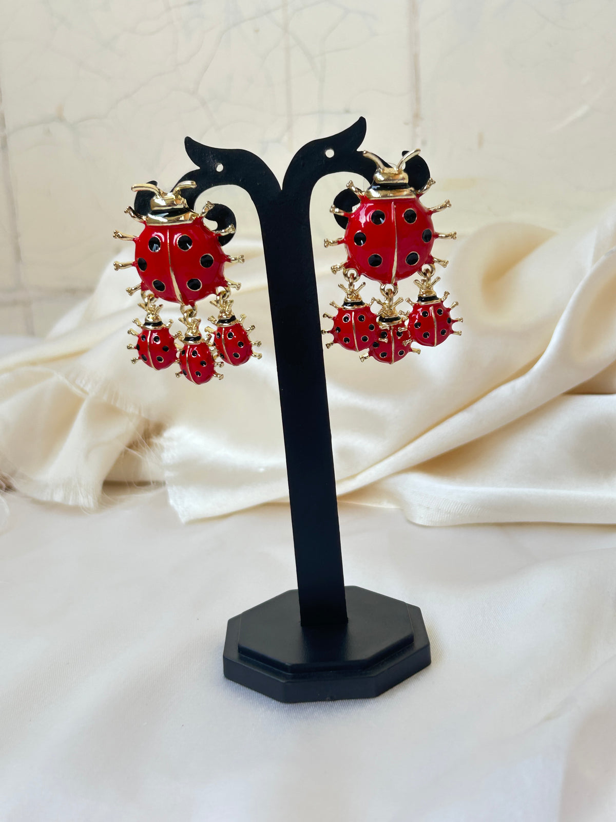 LadyBug  Earrings