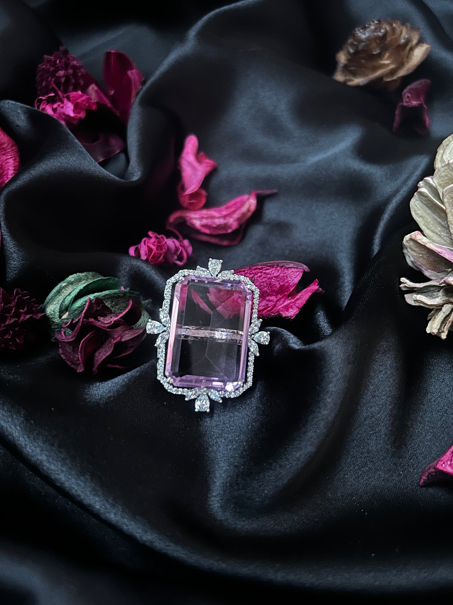Alisha pink ring