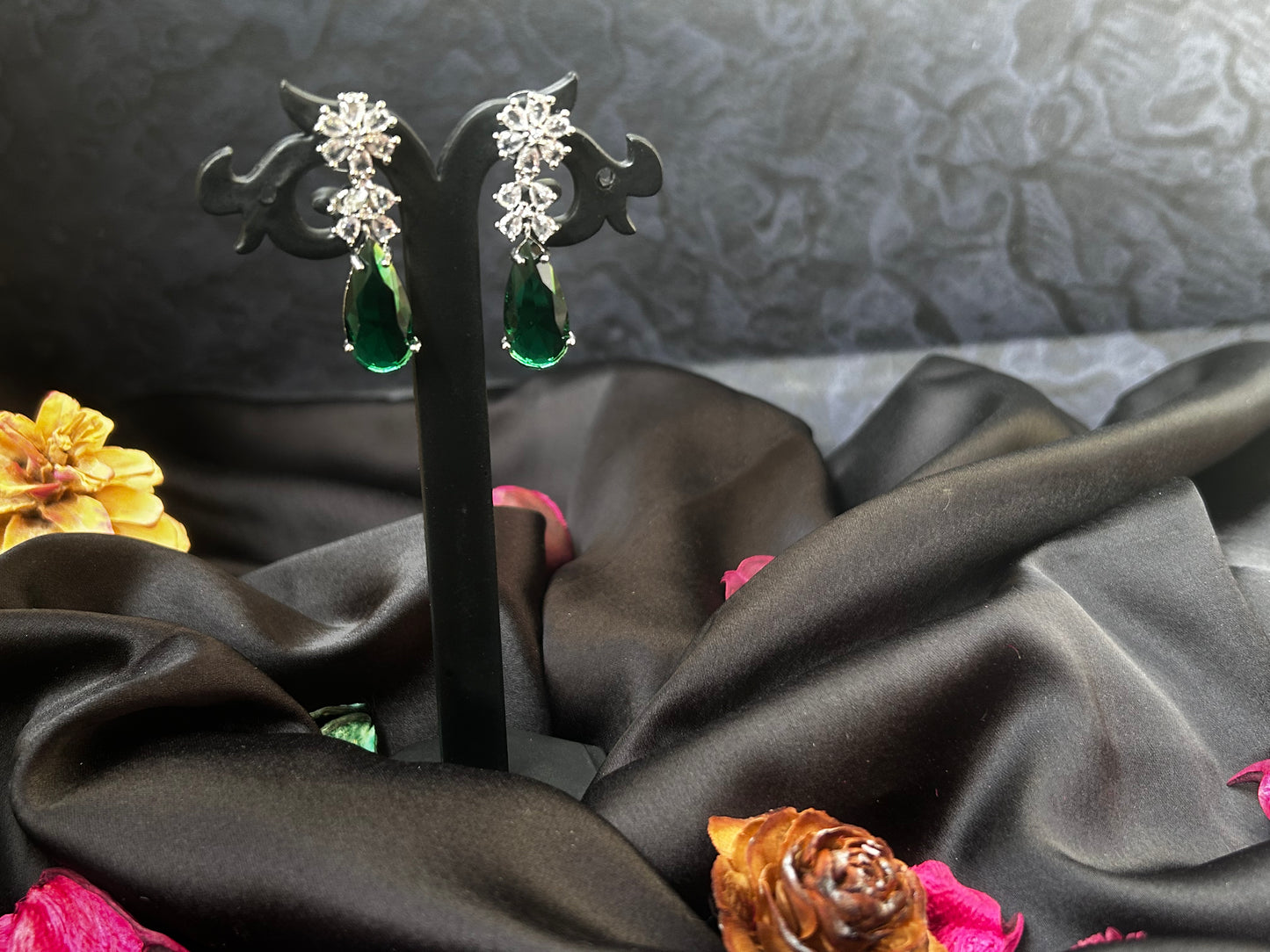 Akanksha Emerald Earings