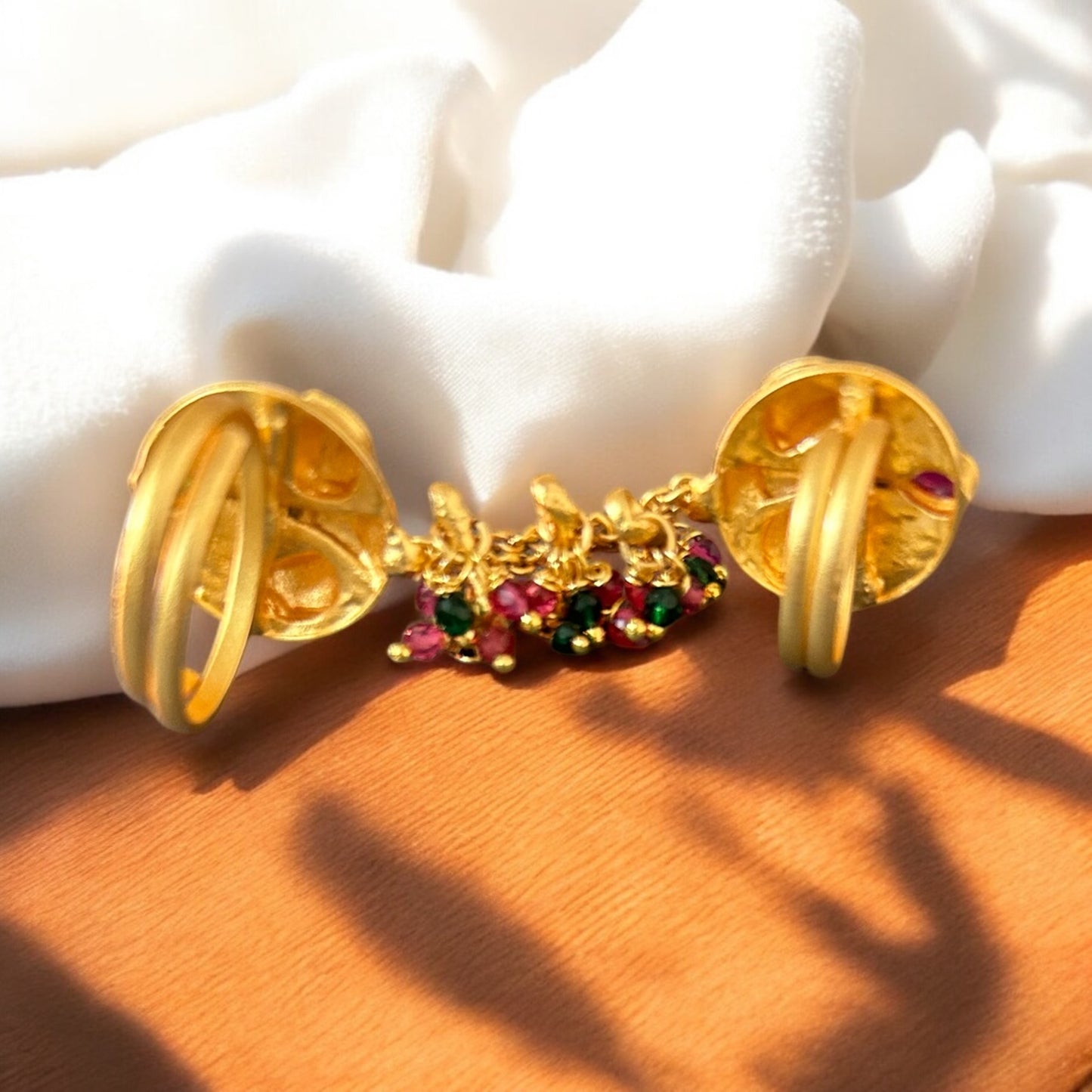 Royal Meenakari Dual Band Ring