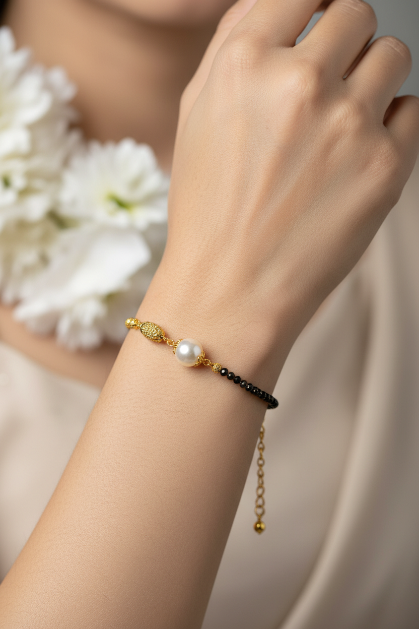 Saanvi Beadline wrist Mangalsutra