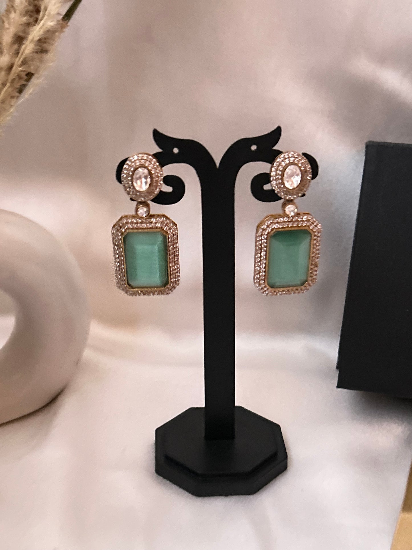 Zarina sea green necklaceset