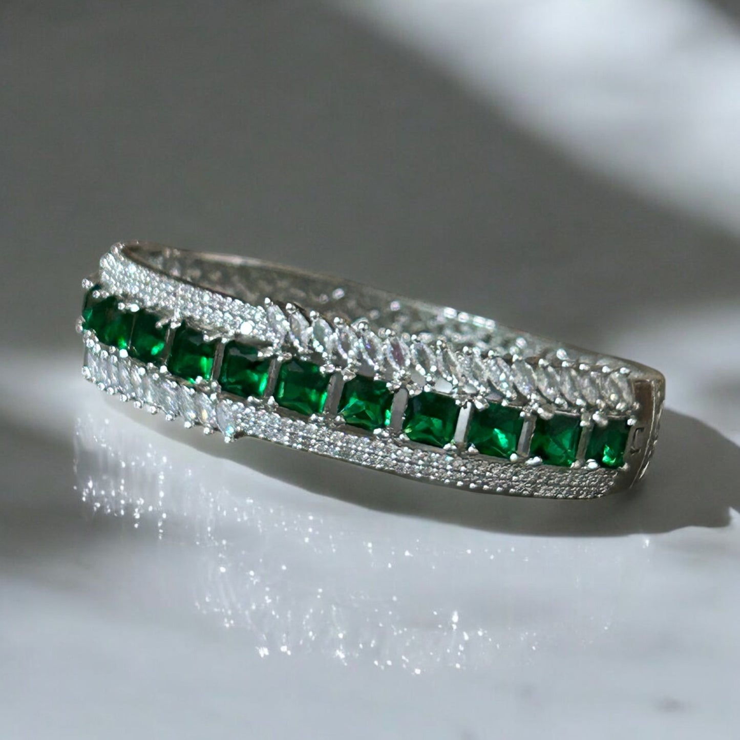 Diana Emerald  Bracelet