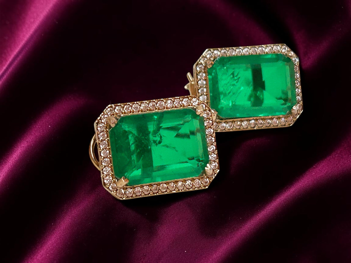 Celestia Emerald Necklace