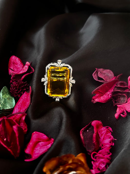 Alisha yellow ring