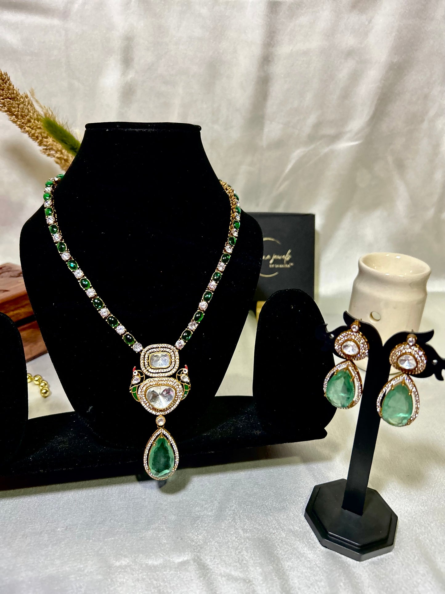 Zaara sea green Set