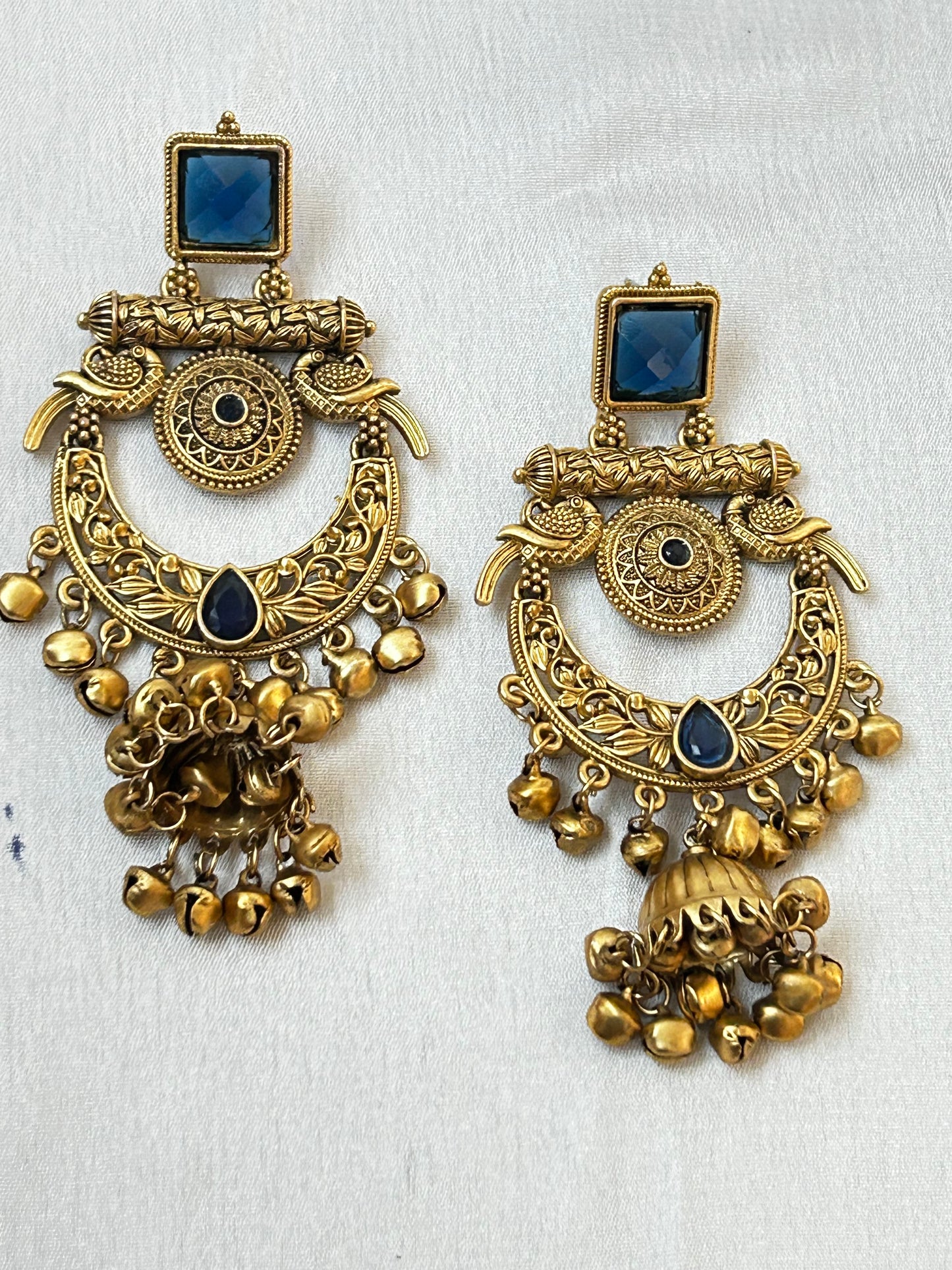Matte Gold Royal blue  Majesty