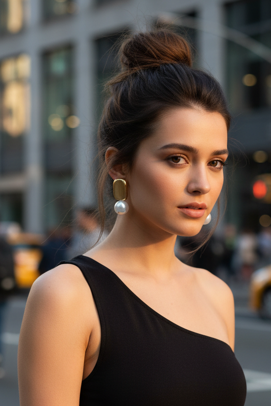 Pearl Frost Studs