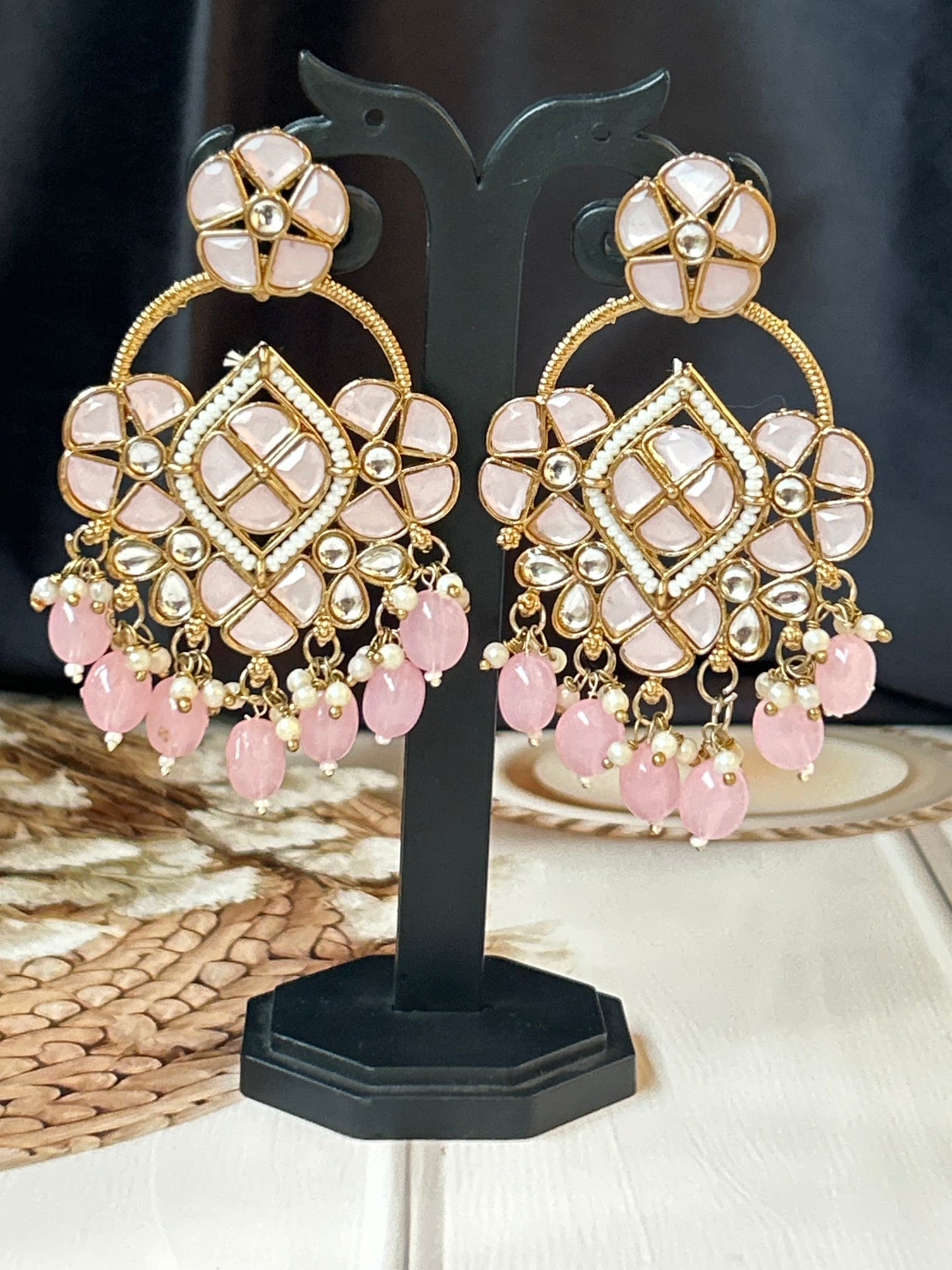 Sitara Pink  chandbalis