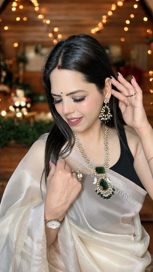 Maharani Emerald necklaceset