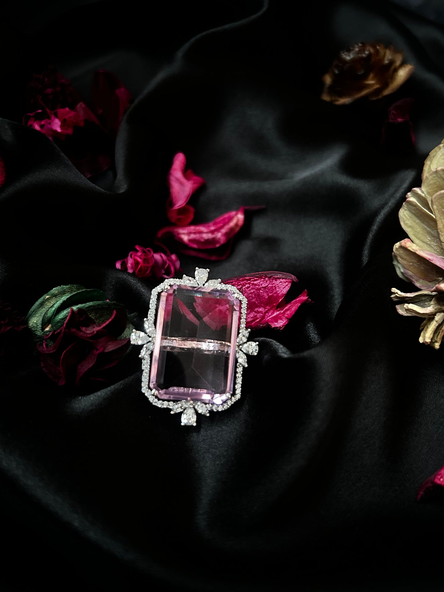 Alisha pink ring
