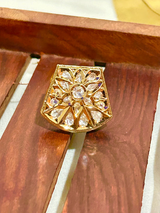 Mirza gold Ring