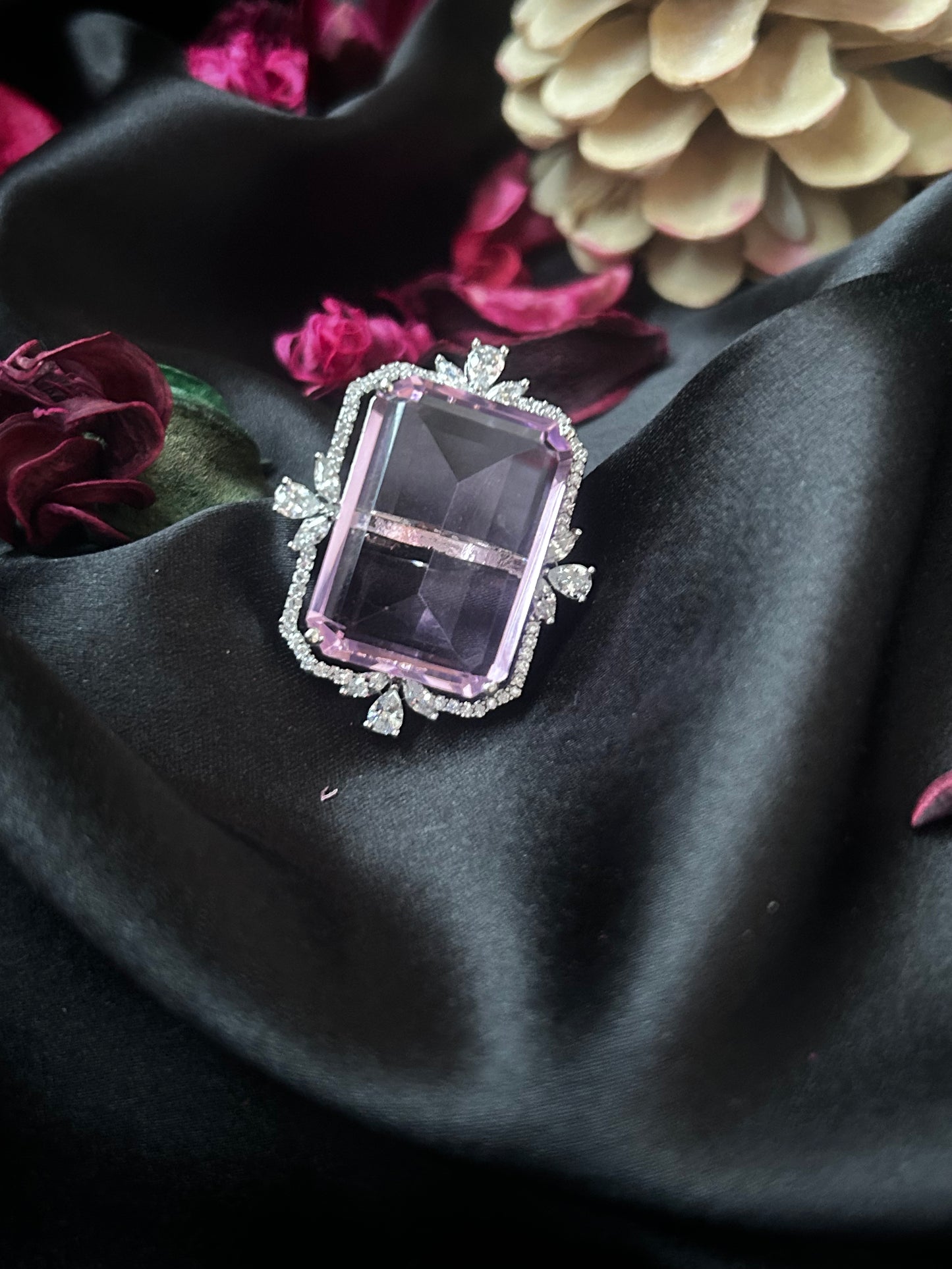 Alisha pink ring