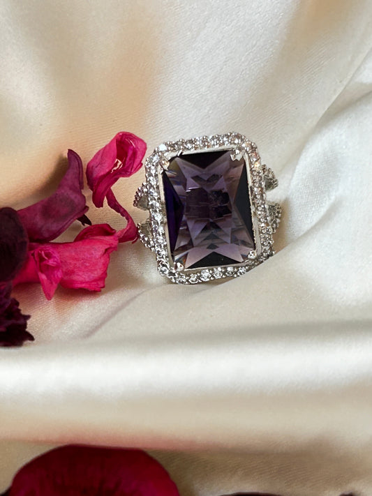 Purple maisha ring