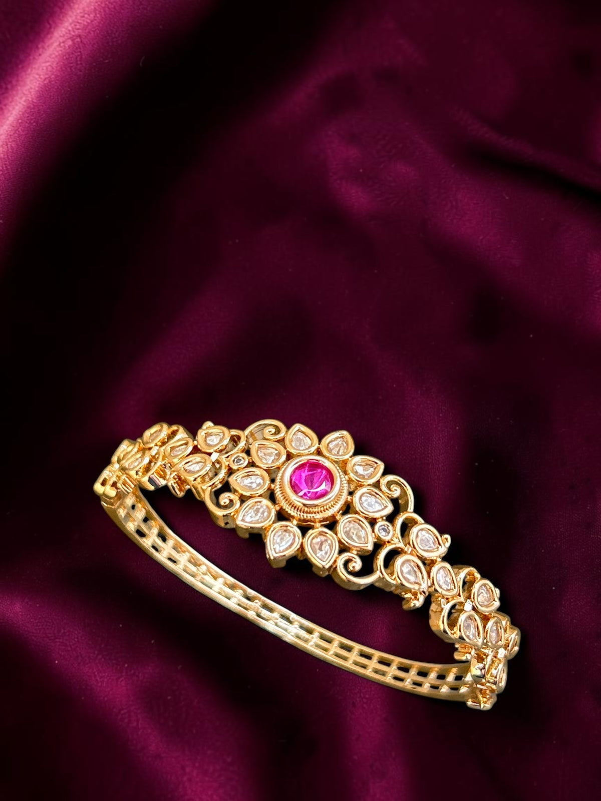 Akshara Ruby Bracelet