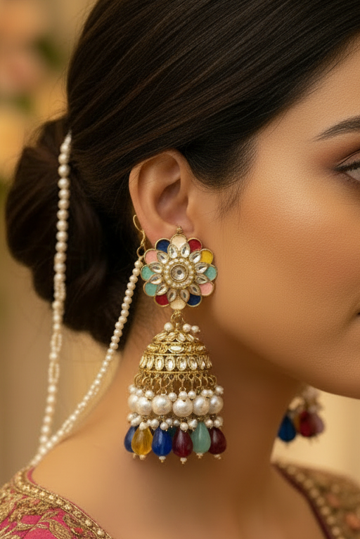 Mihika multi jhumka..