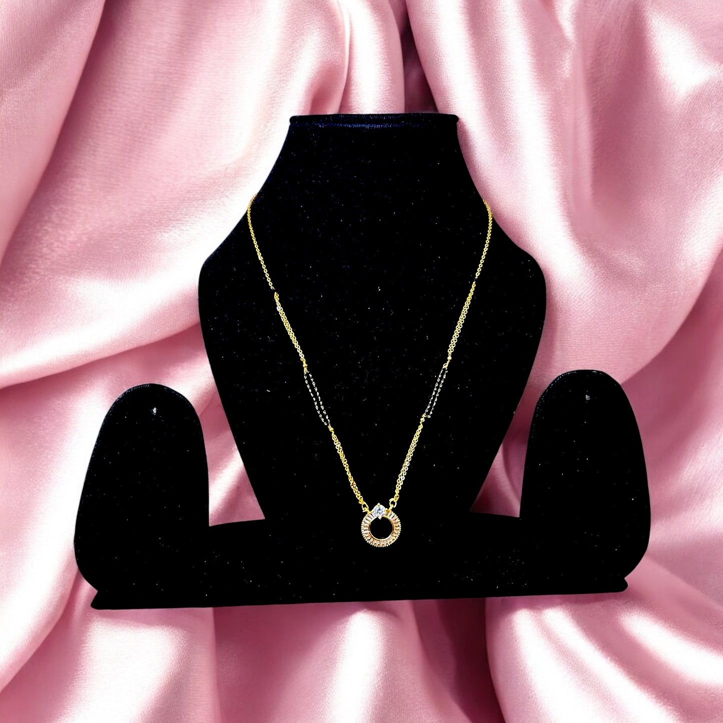 Aurelia Diamond-Cut mangalSutra