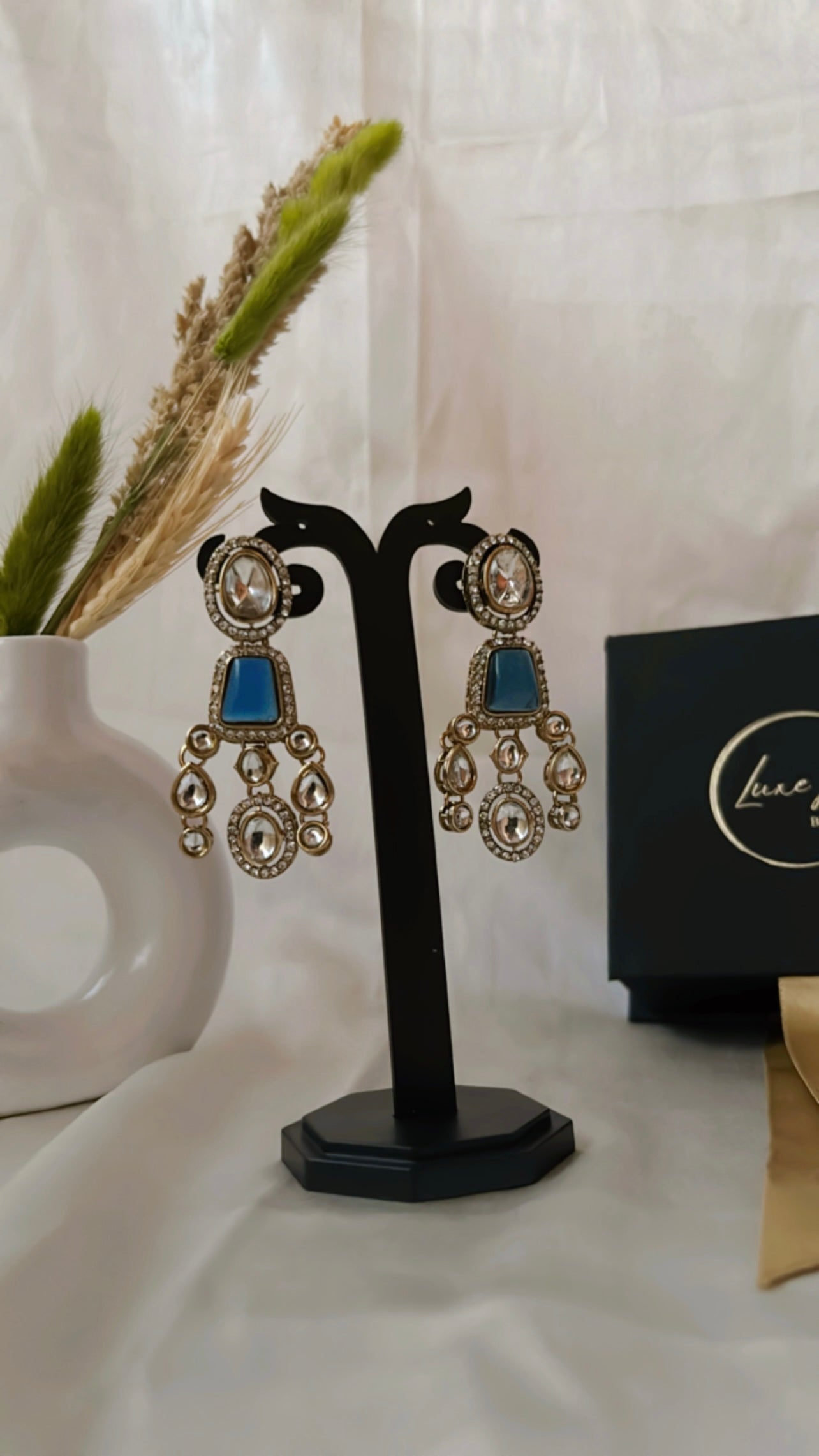 Alisha Blue earrings