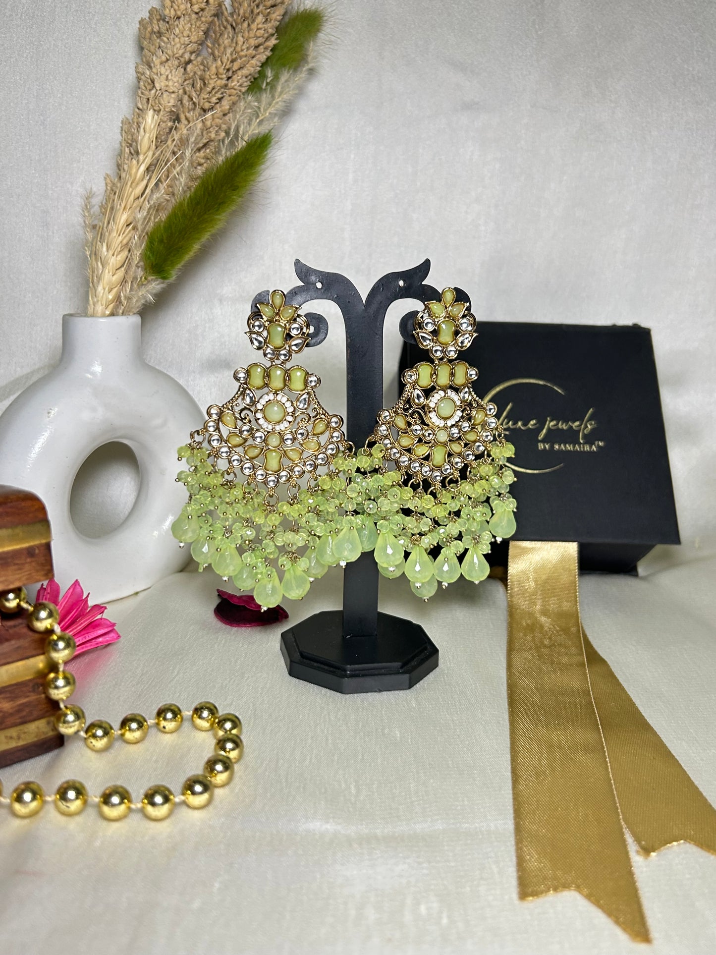 Arushi Green chandbali